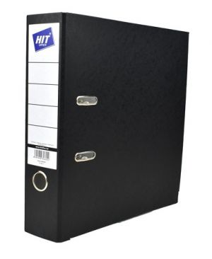 Pořadač pákový Hit Office, A4, 7,5 cm, černý