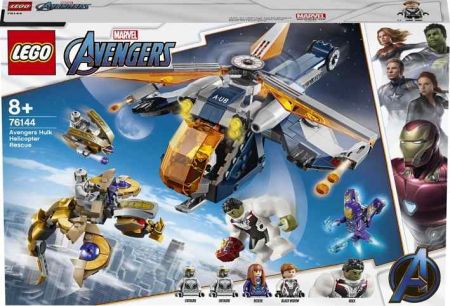 Lego Super Heroes 76144 Hulk a výsadek vrtulníkem