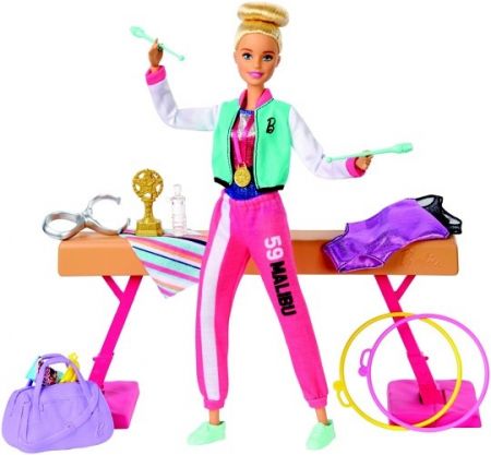 Barbie gymnastka herní set