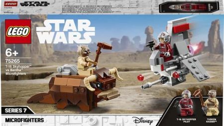 Lego Star Wars 75265 Mikrostíhačka T-16 Skyhopper™ vs. Bantha™