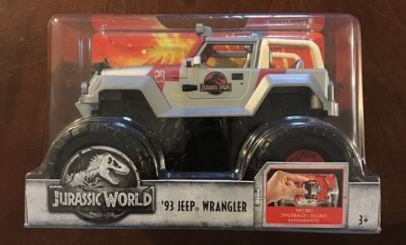 Jeep Wrangler Jurský svět 1:24