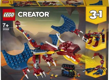 Lego Creators 31102 Ohnivý drak