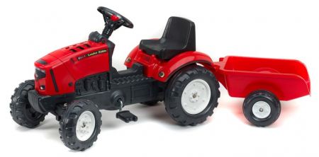 Traktor šlapací Lander Z160X červený s valníkem