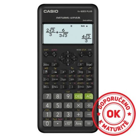 CASIO Kalkulačka školní / vědecká FX 82ES PLUS 2E