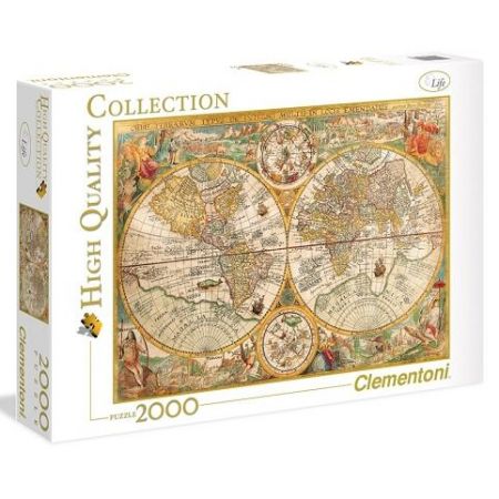 Puzzle 2000 dílků Mapa Antic