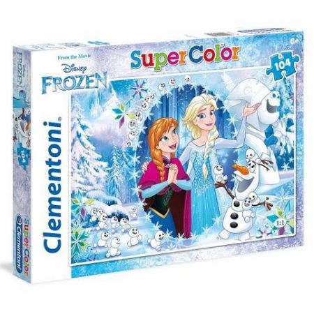 Puzzle Supercolor Ledové království 104 dílků