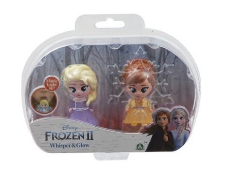 Frozen 2: 2-pack svítící mini panenka - Elsa &amp; Ana