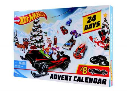 Hot Wheeels adventní kalendář