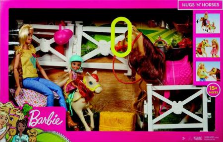 Barbie herní set s koníky