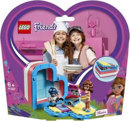 Lego Friends 41387 Olivia a letní srdcová krabička