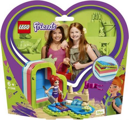 LEGO Friends 41388 Mia a letní krabička ve tvaru srdce