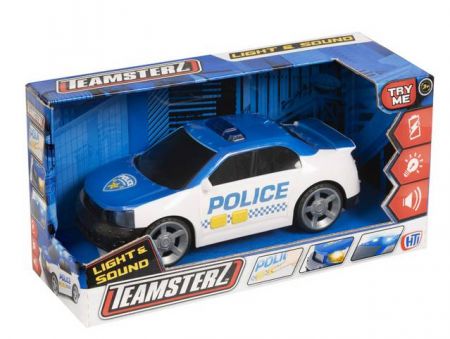 Teamsterz policejní auto se zvukem a světlem