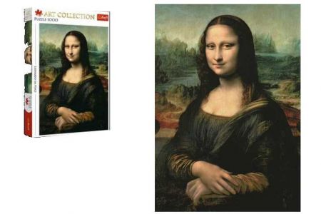 Puzzle Mona Lisa 1000 dílků 48x68cm v krabici