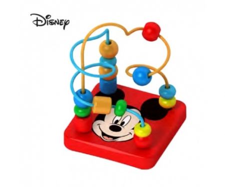 Derrson Disney Dřevěný motorický labyrint Mickey