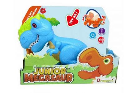 Junior Megasaur:T-Rex-modrý