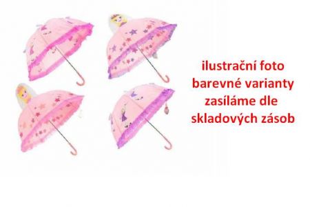 Deštník 3D princezna/víla průměr 70cm