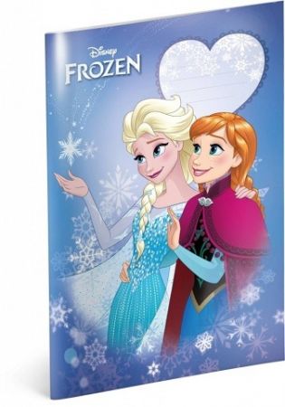 Školní sešit Frozen – Ledové království Smile, A4, 40 listů, čtverečkovaný