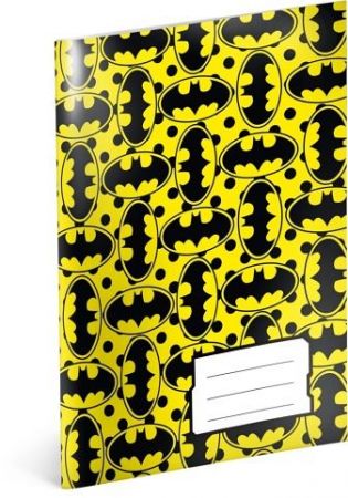 Školní sešit Batman – Yellow, A5, 40 listů, nelinkovaný