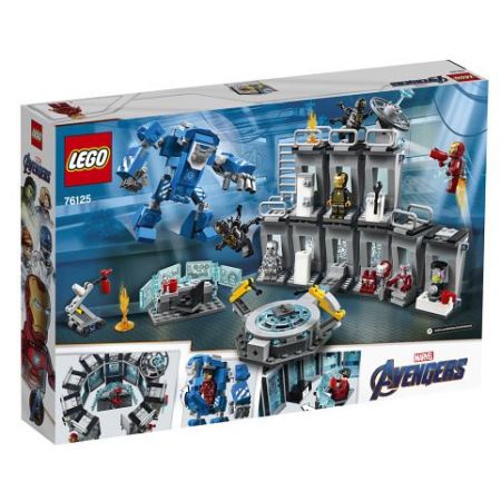 Lego Super Heroes 76125 Iron Man a jeho obleky