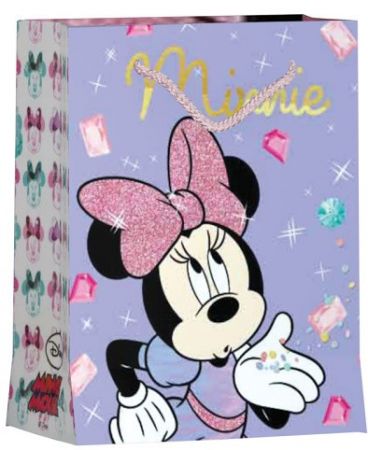 Dárková taška M Minnie glitter