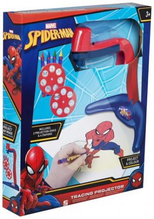 Projektor na kreslení s předlohami Spiderman