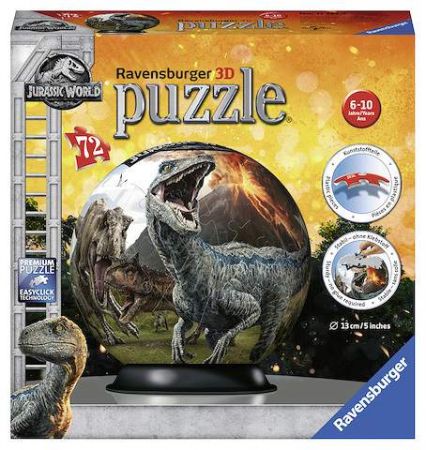 Puzzle 3D Jurský svět 72 dílků