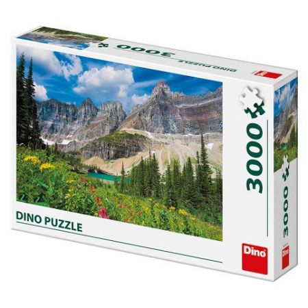 Puzzle 3000 dílků: Ledovce v Montaně