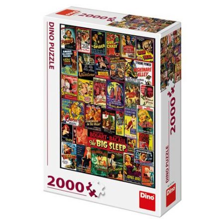 Puzzle 2000 dílků: Filmové plakáty