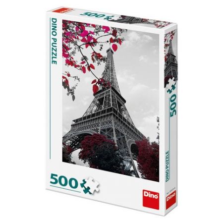 Puzzle 500 dílků: Pod Eiffelovou věží