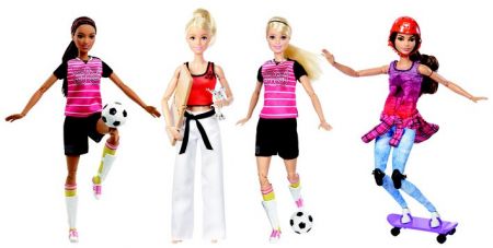 Barbie sportovkyně