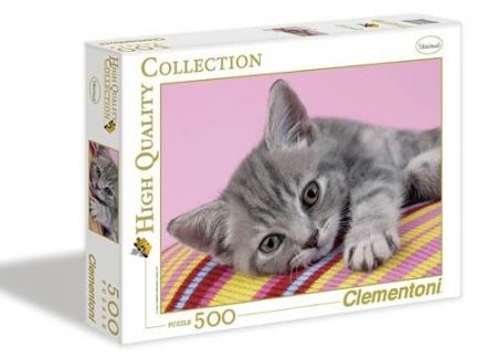 Puzzle 500 dílků Kotě