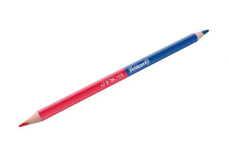 Tužka oboustranná červená/modrá tenká (Herlitz)
