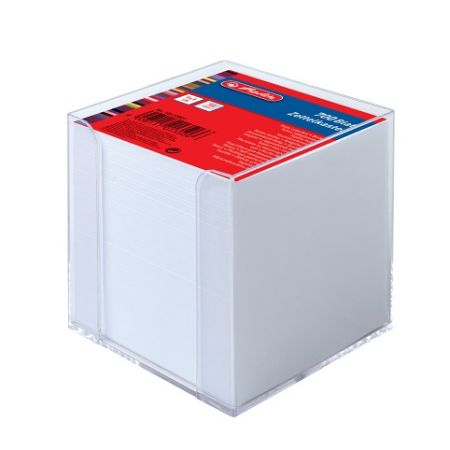 Špalík 9x9x9cm/700lístků, v průhledné krabičce (Herlitz)