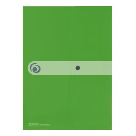 Spisové desky A4 jablkově zelené/druk (Herlitz)