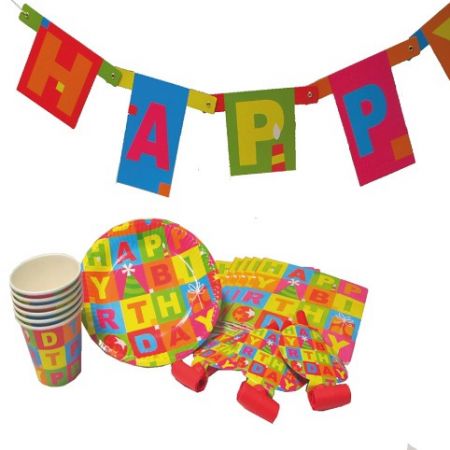 Party sada 25ks Happy Birthday (Herlitz)