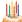Narozeninové svíčky se stojánky 10ks,Happy Birthday (Herlitz)