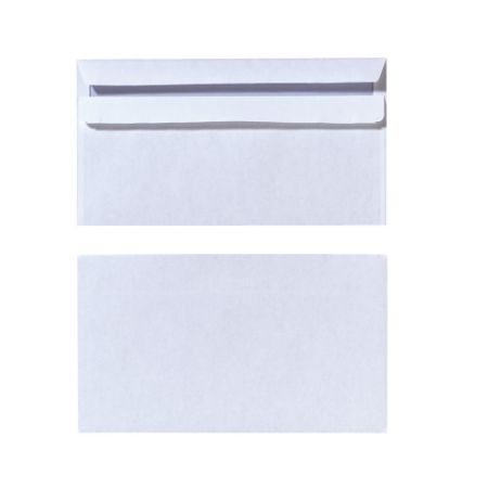 Kancelářské obálky DL/25 ks, bílé, samolepicí (Herlitz)