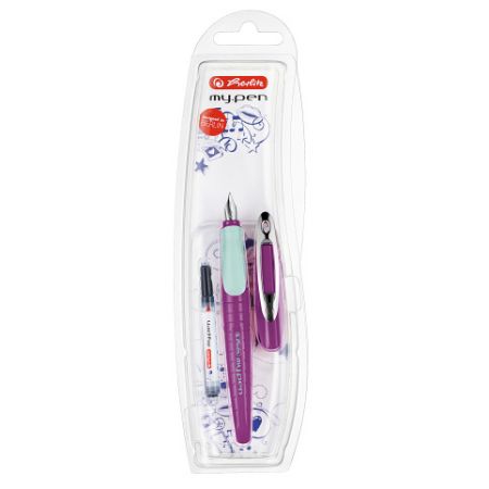Bombičkové pero my.pen M, růžovo-modré/na blistru (Herlitz)