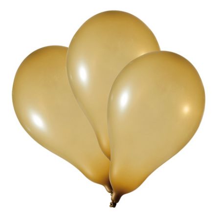 Balónky 25ks, zlaté (Herlitz)