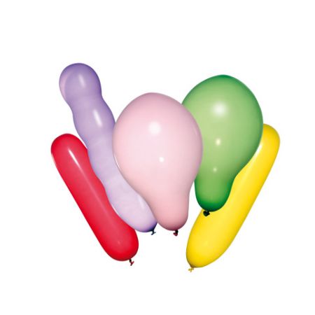 Balónky 25ks tvary, mix barev (Herlitz)