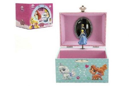 Hrací skříňka šperkovnice Disney princezny