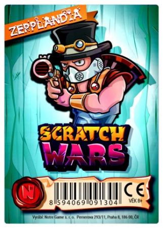 Scratch Wars - Karta hrdiny Zepplandia