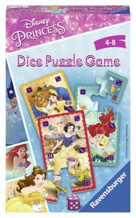 Stolní hra Disney Princezny: Krychlové puzzle