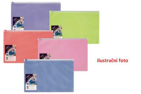 Obal zip Foolscap EPPE mix A4