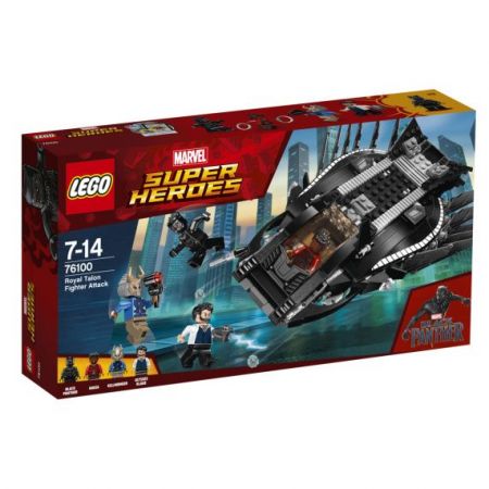Lego Super Heroes 76100 Super Heroes Útok stíhačky Černého pantera