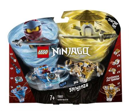 Lego Ninjago 70663 Ninjago Spinjitzu Nya a Wu