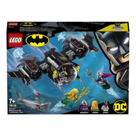 Lego Super Heroes 76116 Super Heroes Batmanova ponorka a střetnutí pod vodou