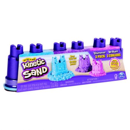 Kinetic sand balení 3 kelímků pastelových barev