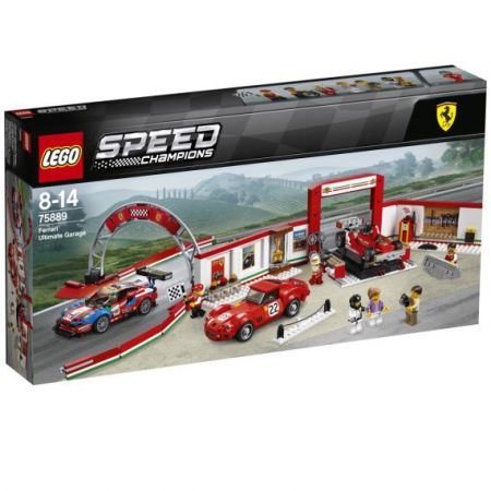 Lego Speed Champions 75889 Speed Champions Úžasná garáž Ferrari