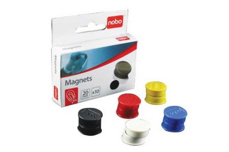 Magnety mix barev 20mm 10ks
